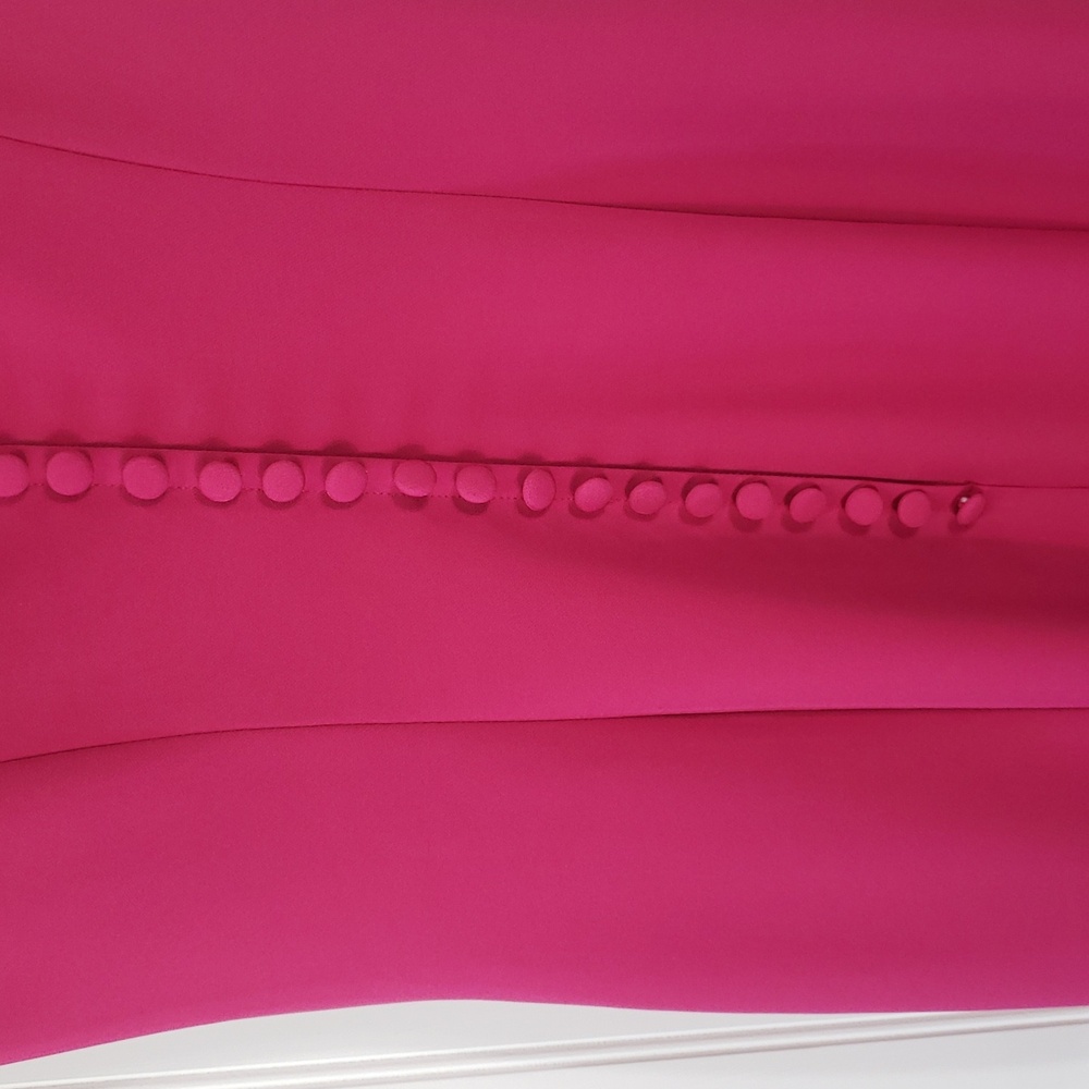 Alexander By Daymor NEW Fuchsia Pink Petal Skirt Maxi Gown Dress Size 6 M1279 - Picture 8 of 15